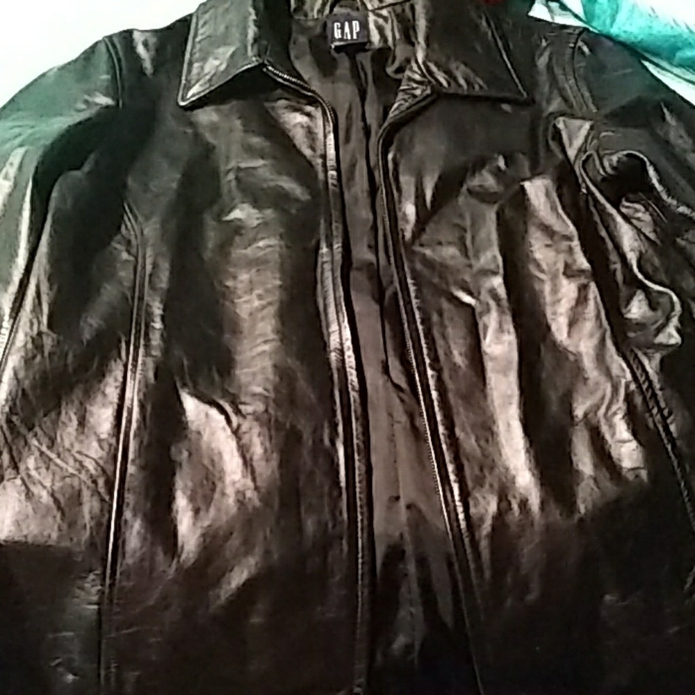 Leather jacket